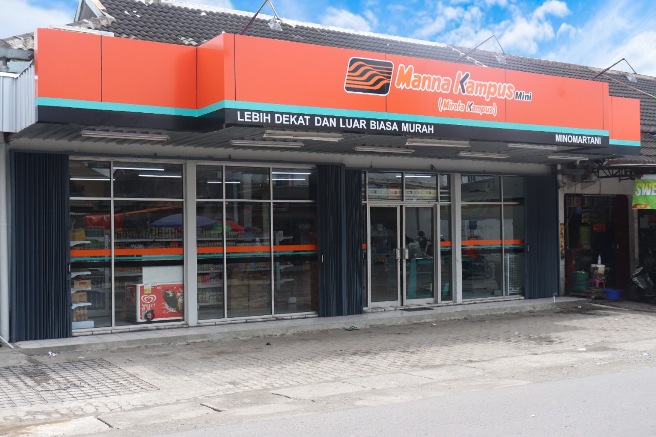 Manna Kampus Buka Cabang Minimarket di Minomartani Sleman